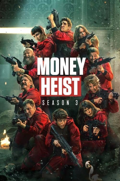 ดูหนังออนไลน์ฟรี Money Heist Season 3 (2019) ทรชนคนปล้นโลก ซีซั่น 3