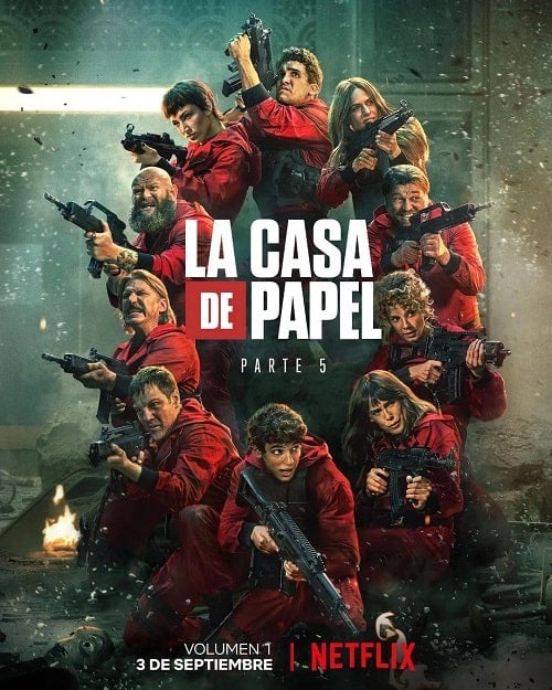 ดูหนังออนไลน์ฟรี Money Heist Season 5 (2021) ทรชนคนปล้นโลก ซีซั่น 5